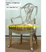 Silver Shield Chair